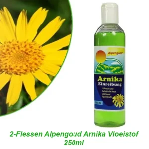 2-Flessen Alpengoud Arnika Vloeistof 250ml