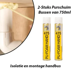 2-Stuks Purschuim Bussen van 750ml