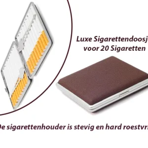 Luxe Sigarettendoosje voor 20 Sigaretten