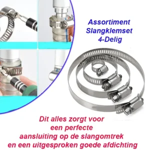 Assortiment Slangklemset 4-Delig