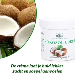 2 Potten Kokosolie Crème 250ml