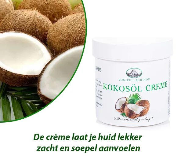 2 Potten Kokosolie Crème 250ml - Afbeelding 2