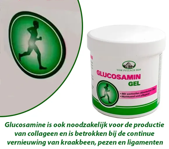 2 Potten Glucosamine Gel 250 ml - Afbeelding 4