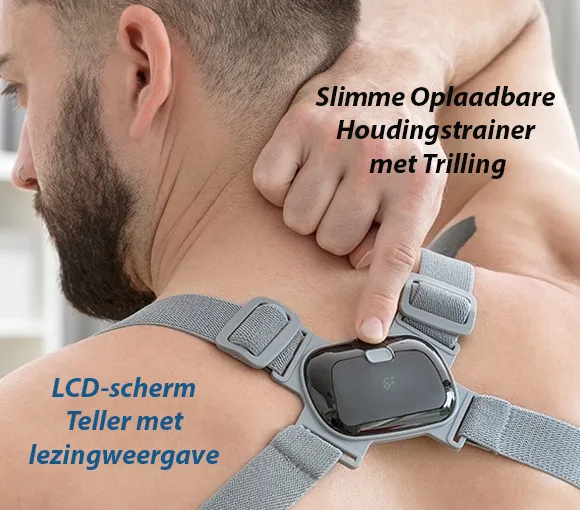Slimme Oplaadbare Houdingstrainer met Trilling - Afbeelding 4