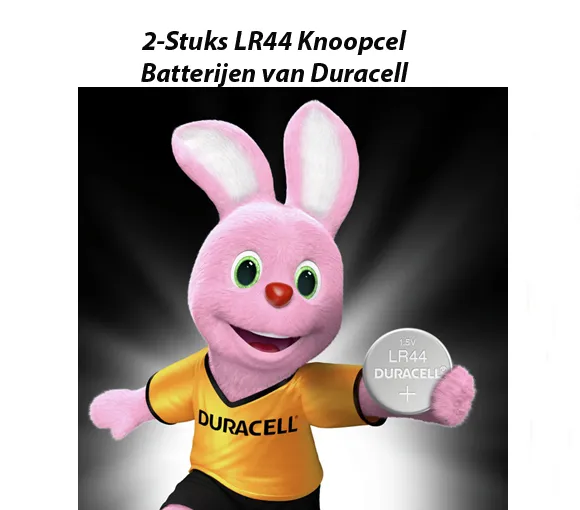 2-Stuks LR44 Knoopcel Batterijen van Duracell - Afbeelding 5