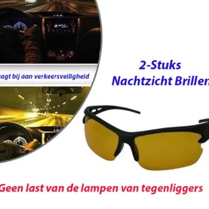 2-Stuks Nachtzicht Brillen