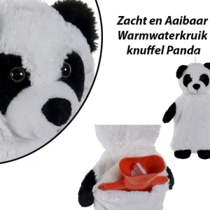 Zacht en Aaibaar Warmwaterkruik knuffel Panda
