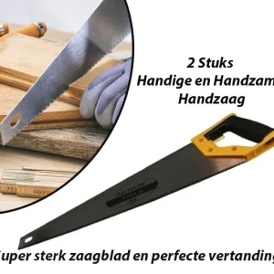 2 Stuks Handige en Handzame Handzaag