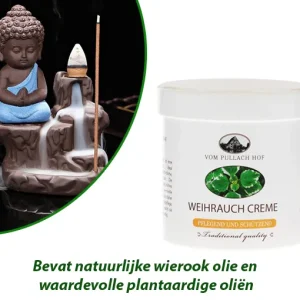 2 Potten Wierook Creme 250ml