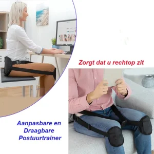 Aanpasbare en Draagbare Postuurtrainer