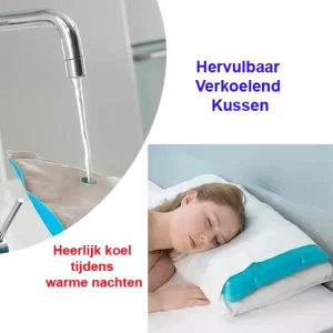 Hervulbaar Verkoelend Kussen – Heerlijk koel tijdens warme nachten