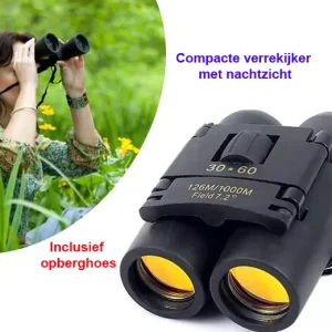 Compacte verrekijker met nachtzicht – Zicht van 126-1000 meter