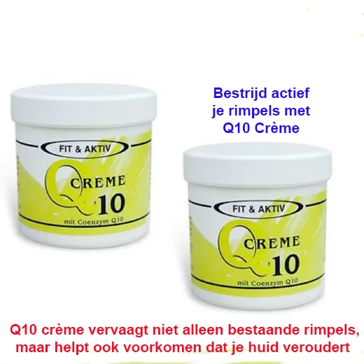 2-Pack Bestrijd actief je rimpels met Q10 Crème - Afbeelding 4