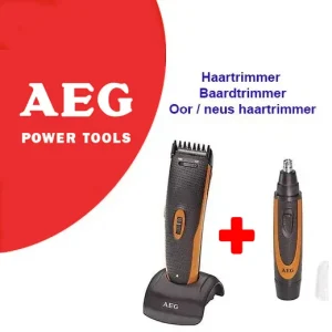 AEG tondeuse + neus/oortrimmer