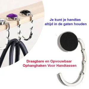 Draagbare en Opvouwbaar Ophanghaken Voor Handtassen