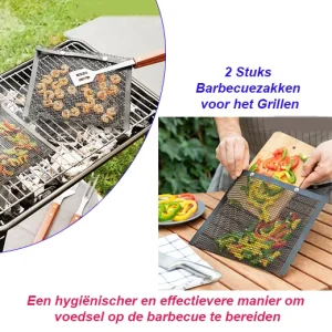 2 Stuks Barbecuezakken voor het Grillen