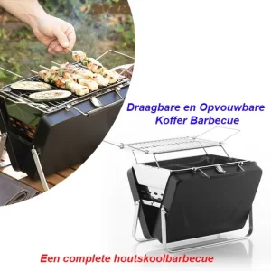 Draagbare en Opvouwbare Koffer Barbecue