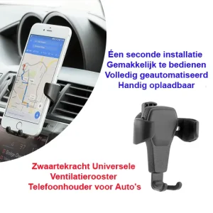 Zwaartekracht Universele Ventilatierooster Telefoonhouder voor Auto’s
