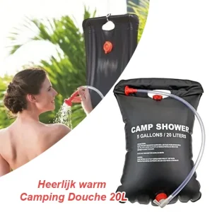 Heerlijk warm Camping Douche 20L