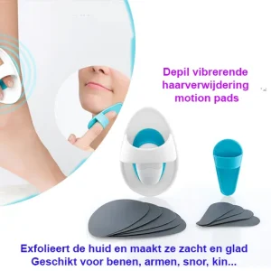 Depil vibrerende haarverwijdering motion pads
