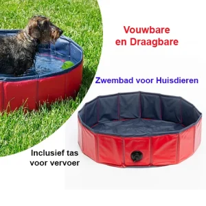 Vouwbare en Draagbare Zwembad voor Huisdieren