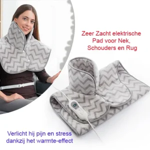 Zeer Zacht elektrische Pad voor Nek, Schouders en Rug