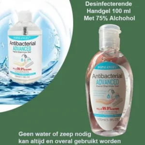 10-Stuks Desinfecterende Handgel 100ml