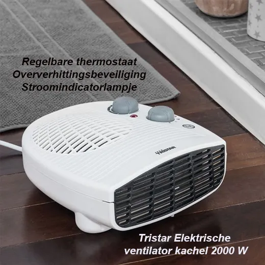 Tristar Elektrische ventilator kachel 2000 W - Afbeelding 4