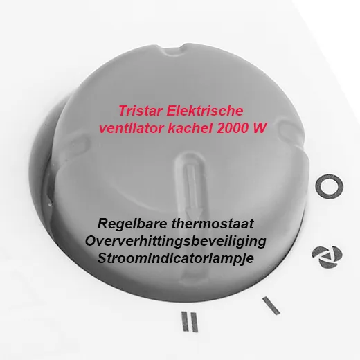 Tristar Elektrische ventilator kachel 2000 W - Afbeelding 3