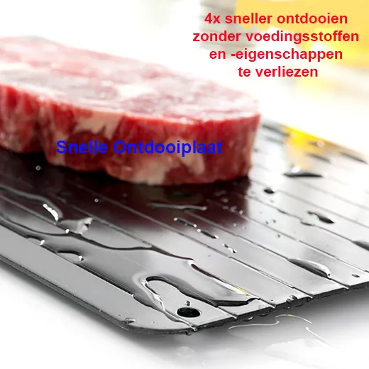 Snelle Ontdooiplaat Milieubewust - Afbeelding 3