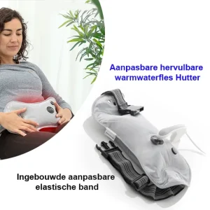 Aanpasbare hervulbare warmwaterfles Hutter