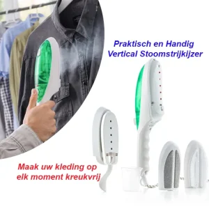 Praktisch en Handig Vertical Stoomstrijkijzer 1000 W – Kledingstoomreiniger