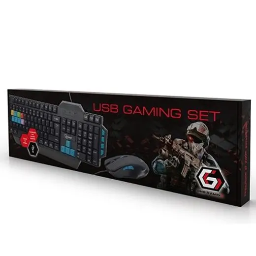 USB Gaming desktopset -Toetsenbord en muis - Afbeelding 4