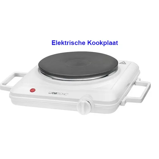 Clatronic Elektrische Kookplaat 1-Pits 1500 W - Afbeelding 3