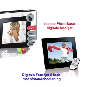 Digitale Fotolijst 8 inch met afstandsbediening