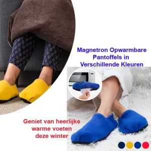 Magnetron Opwarmbare Pantoffels in Verschillende Kleuren