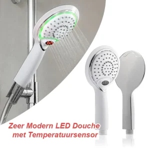 Zeer Modern LED Douche met Temperatuursensor