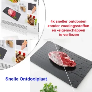 Snelle Ontdooiplaat Milieubewust