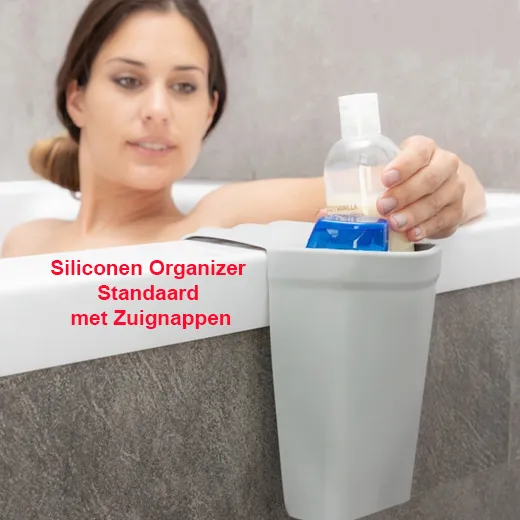Siliconen Organizer Standaard met Zuignappen - Afbeelding 3