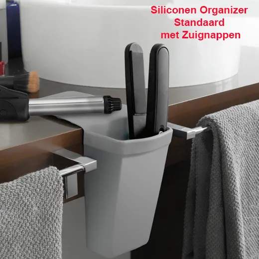 Siliconen Organizer Standaard met Zuignappen - Afbeelding 4