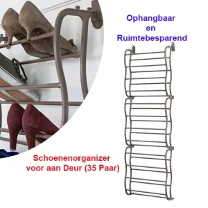 Schoenenorganizer voor aan Deur (35 Paar)
