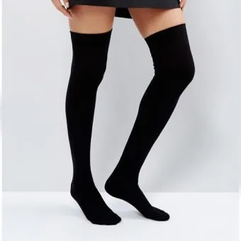 2-Paar Unisex Lange Sokken met 80% Katoen in 2 Maten - Afbeelding 5