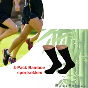 3-Pack Bamboe sportsokken – ideaal voor het sporten