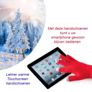 Lekker warme Touchscreen handschoenen