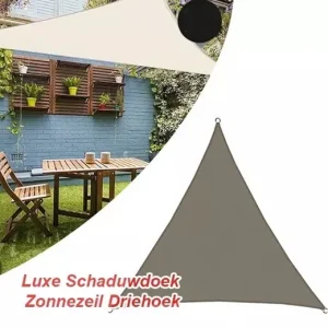 Luxe Schaduwdoek Zonnezeil Driehoek (3,6 meter)