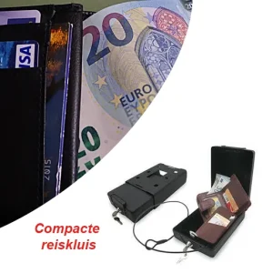 Berg je waardevolle spullen veilig op met de Compacte reiskluis