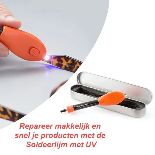 Repareer makkelijk en snel je producten met de Soldeerlijm met UV - Afbeelding 2