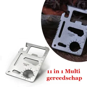 11 in 1 Multi gereedschap kaart met beschermhoes