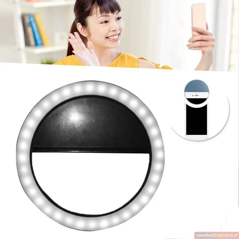 Maak de beste selfies met LED Selfie Ring clip - Afbeelding 9