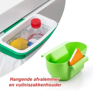 Alles wat je nodig hebt in de keuken – Hangende afvalemmer en vuilniszakkenhouder